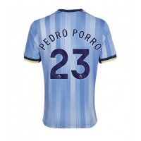 Camisa de Futebol Tottenham Hotspur Pedro Porro #23 Equipamento Secundário 2024-25 Manga Curta